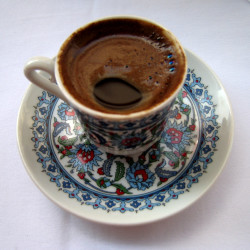 My First Turkish Coffee in Istanbul