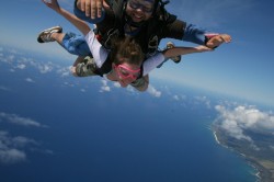 Skydiving in Hawaii - North Shore