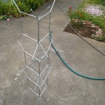 Completed IKEA Salvia Trellis Hack