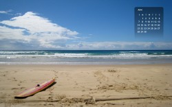 Surfing Crescent Head in Australia