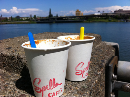 Affogato at Spella Cafe