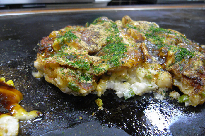 Okonomiyaki Osaka-style