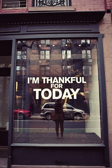 Thankful for today