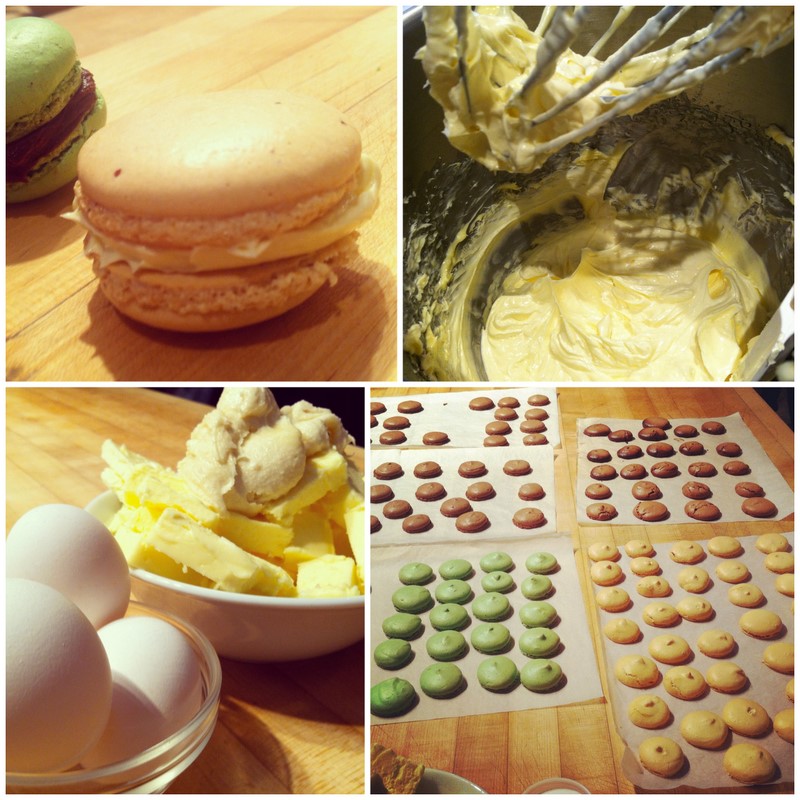 making macarons cooking class